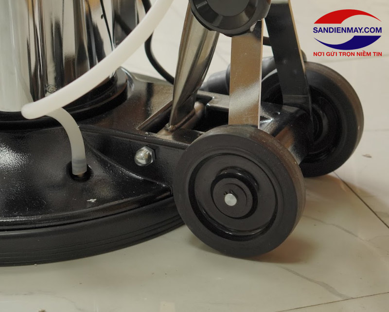 Bánh xe di chuyển của máy chà sàn mini